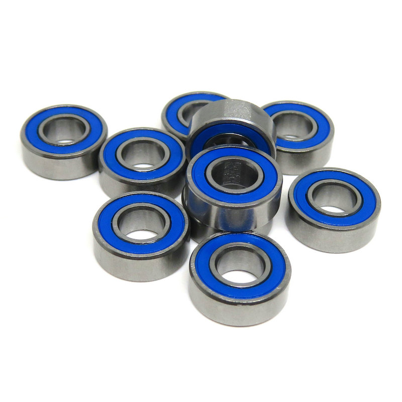 MR115-2RS MR115RS Blue Seals Ball Bearing ABEC-3 5x11x4mm Mini ball bearing for toy car MR115 2RS